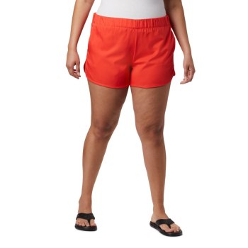 Columbia Ženske Kratke Hlače - Chill River Plus Size Crvene | QSYE-36089